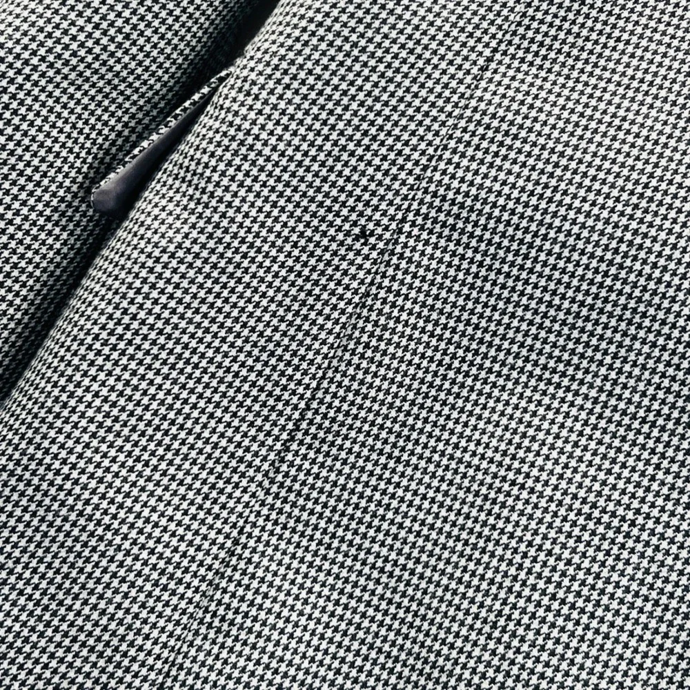 Jos. A. Bank Signature Collection 100% Wool Houndstooth Blazer Grey 44R Gordon